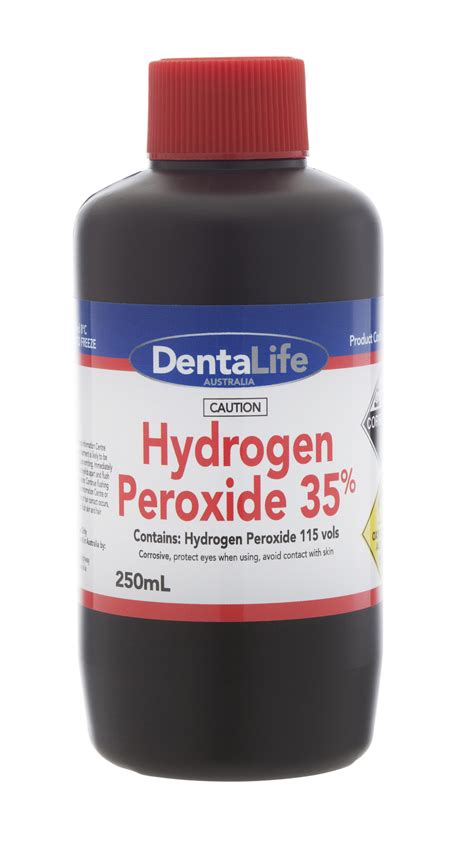 Hydrogen Peroxide 35 250ml Dentalife