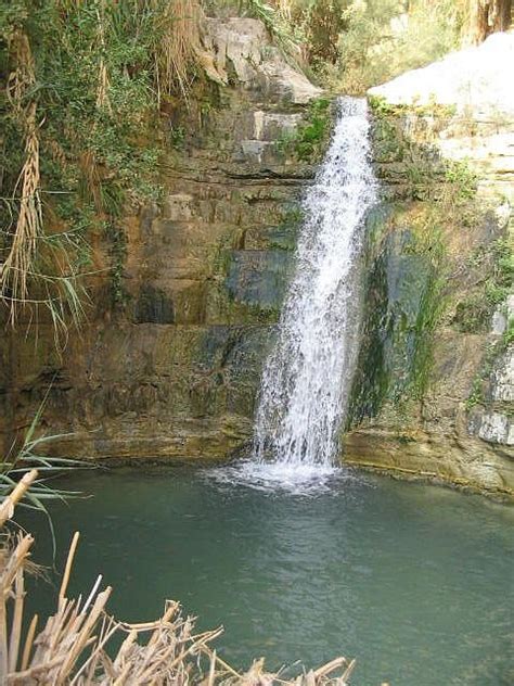 Visit the Rushing Waterfalls of Ein Gedi in the Middle of Israel's Dry Desert