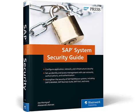 Sap Security Guide Protect Your Sap System Book And By Sap Press