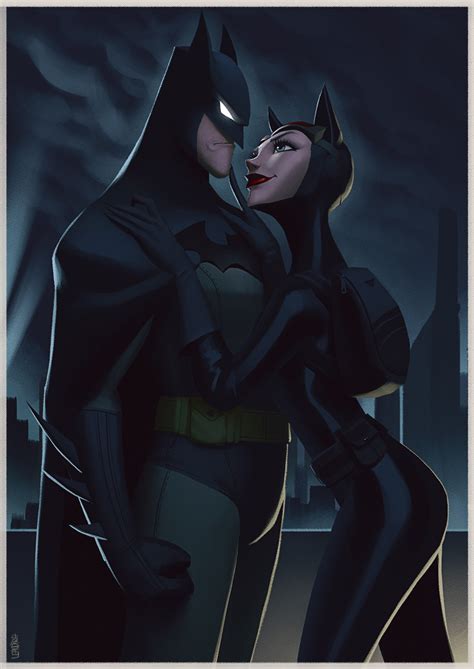 Batman And Catwoman By Lenadrofranci On Deviantart
