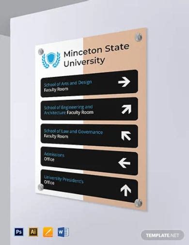 22 Directional Sign Designs And Templates Psd Ai