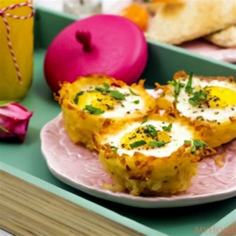 Maybe you would like to learn more about one of these? Hash Brown Egg Nests