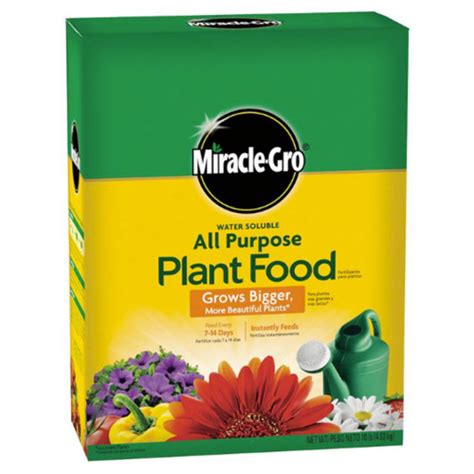Miracle Gro Water Soluble All Purpose Plant Food 4 Lb