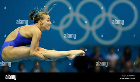 Italys Tania Cagnotto Competes In The Womens 3m Springboard Diving