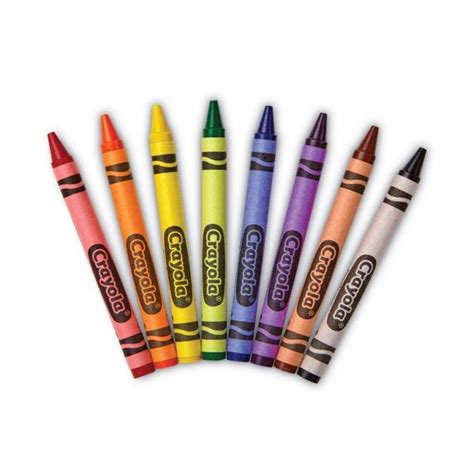 crayola classic color crayons tuck box 8 colors