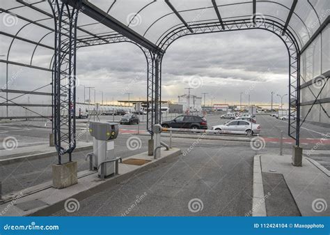 Stuff Only Parking At The Vienna Airport In Austria Stock Photo