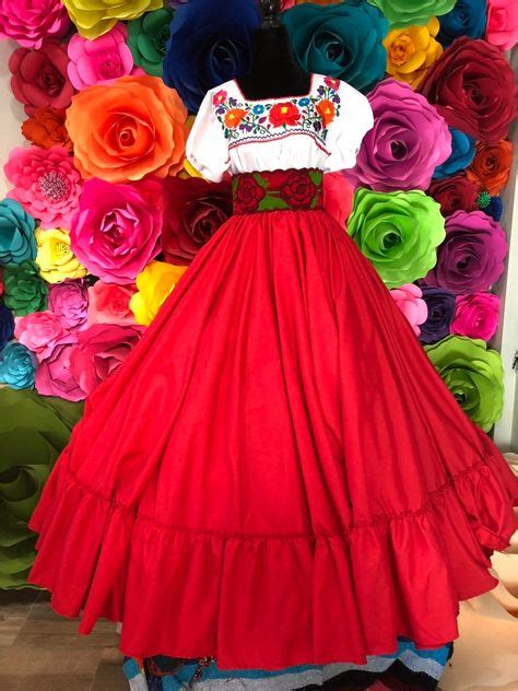 100 Ideas De Traje Mexicano Vestidos Mexicanos Ropa Mexicana Moda