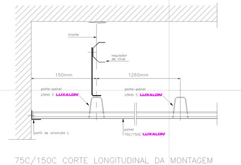 Elevation Of Suspended Metal Ceiling Plan Detail Dwg File Cadbull