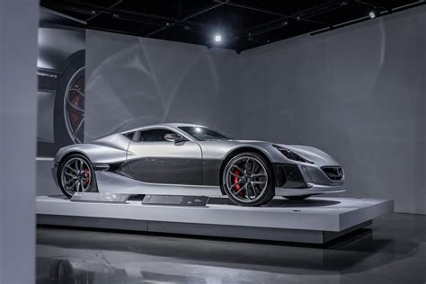 The Original Rimac Conceptone Ev Hypercar Is On Display At The