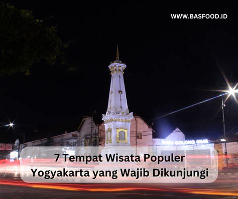 Tempat Wisata Populer Yogyakarta Malioboro Keraton Jogja
