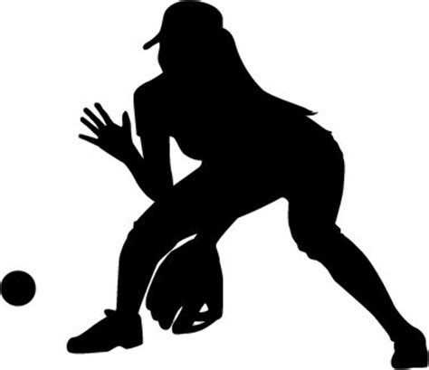 Download High Quality Softball Clipart Silhouette Transparent Png