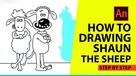How To Draw Shaun The Sheep Youtube