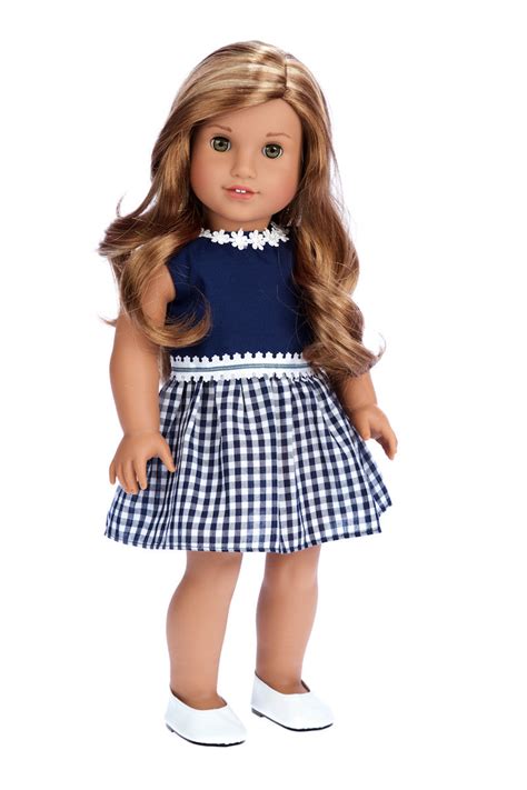 Saturday Afternoon Clothes For 18 Inch American Girl Doll Navy Blue