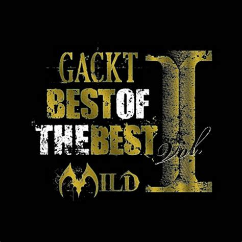 Gackt Best Of The Best Vol1 Mild Cd J Music Italia