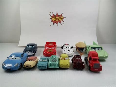 Lot Of Disney Pixar Cars Pvc Mini Figure Cake Toppers Micros Mix Lot Picclick