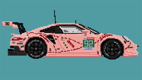 Minecraft Pixel Art Car Minecraftマインクラフト Pixel Art Tutorial