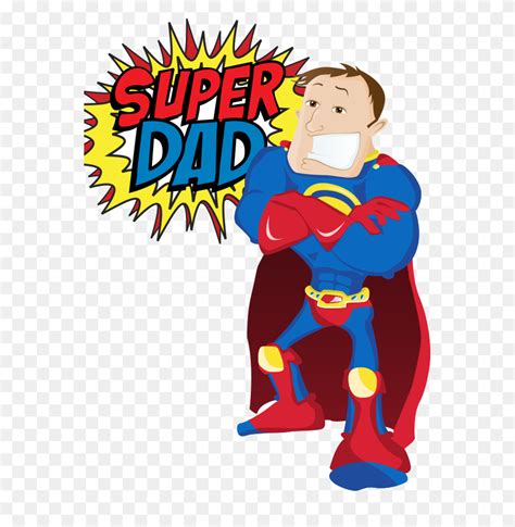 Super Dad Png Transparent Super Dad Images Superhero Flying Clipart