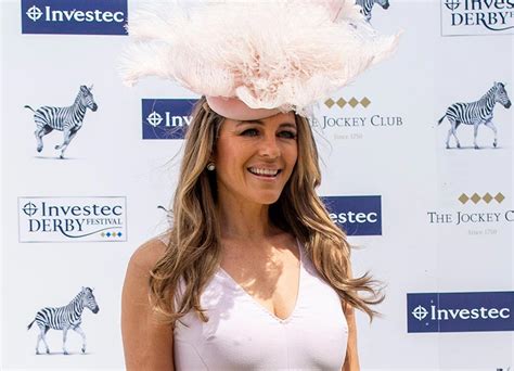 Elizabeth Hurley Stuns In Pink As She Leads The Style At Epsom