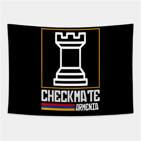 Checkmate Armenia. Armenian Flag. Armenia Chess Player - Armenia - Gobelin | TeePublic PL