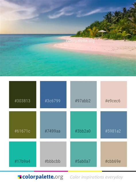 Island Color Palette Ideas