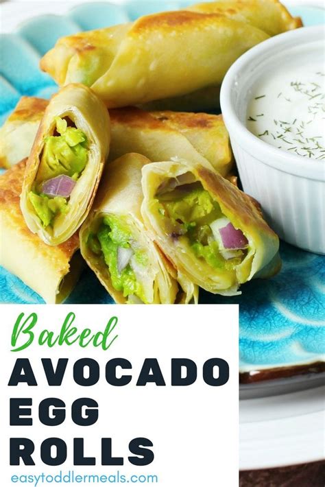 In a large mixing bowl, combine avocados, onion, tomatoes, cilantro, salt and lime juice. Baked Avocado Egg Rolls | Recipe | Avocado egg rolls ...