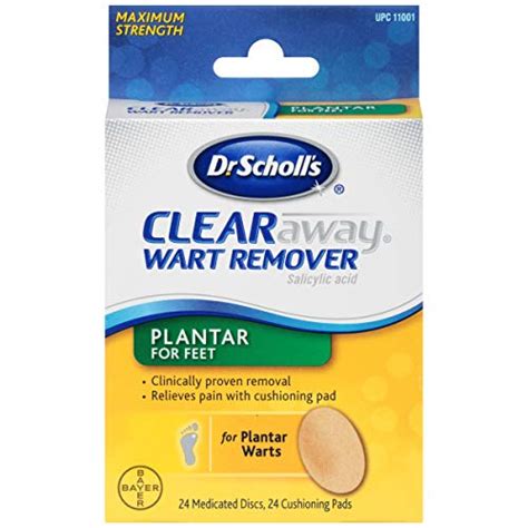 Buy Dr Scholls Clearaway Ar Wart Remover 24ct Clinically Proven