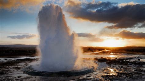 Free Photo Icelandic Geyser Activity Blow Eruption Free Download