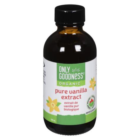 Only Goodness Organic Pure Vanilla Extract Save On Foods