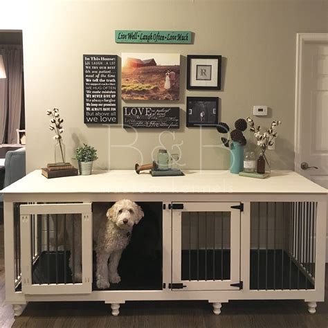 This makes a great diy project. The Double Doggie Den™ Indoor Rustic Dog Kennel For Two ...