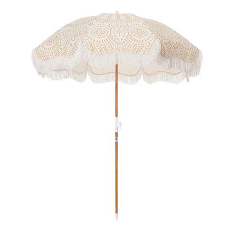 Custom Printed Promotional Beach Umbrella With Tassels Custom Gear