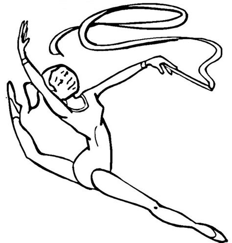Gymnastics Coloring Pages For Girls Printable Img Abdullah My Xxx Hot