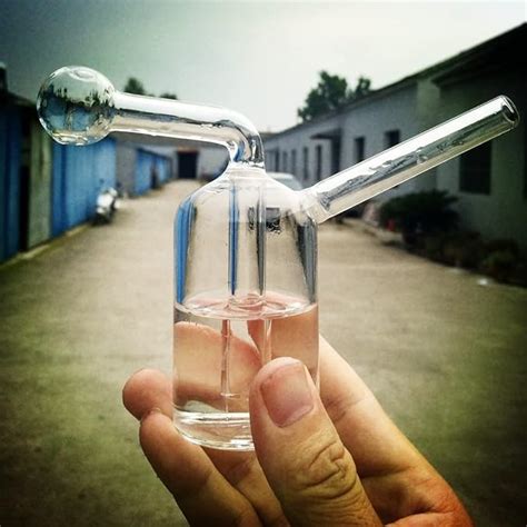 Glass Bong Pipe 12cm Mini Hookah Smoking Filter Water Pipes