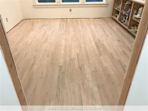 Refinishing My Red Oak Hardwood Floors The Sanding Progress