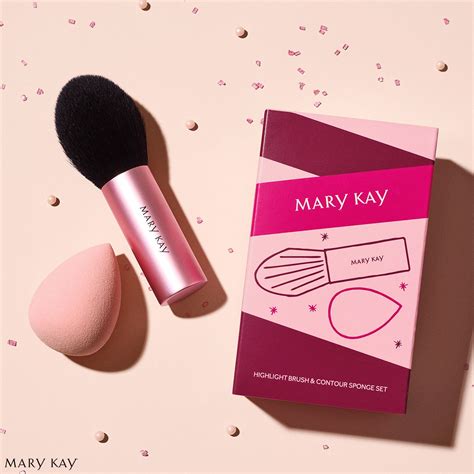 Limited Edition Mary Kay Contour Set Contour Brush Maquillage Mary