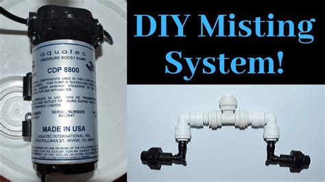 Why use a mist blower? Easy to Build DIY Misting System! - YouTube