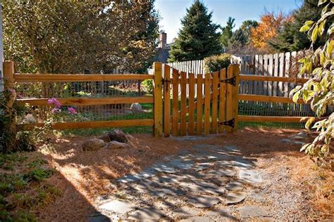 2 Rail Cedar Split Rail With Concave Red Cedar Picket Gates Fence