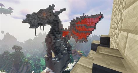Huge slime head statue me minecraft map. I recently completed my dragon statue! : Minecraft