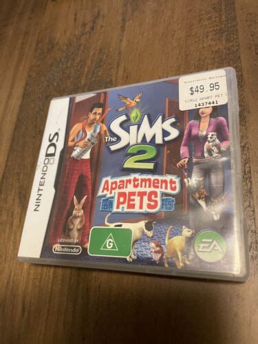 Nintendo Ds The Sims 2 Apartment Pets Game R4 Pal Ausnz Complete Ebay
