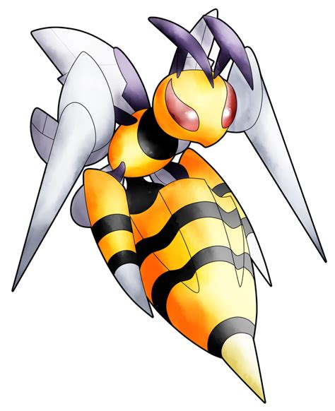 Mega Beedrill By Ar Ameth On Deviantart Mewtwo Deviantart Pocket