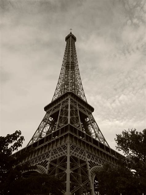 Eiffel Tower Black And White By 123roo123 On Deviantart