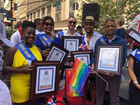 lgbtq trailblazers honored at dominican day parade gay city news