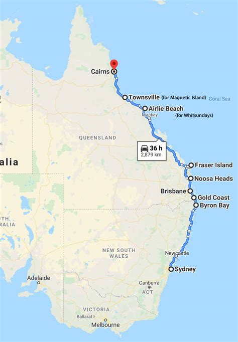 Ultimate East Coast Of Australia Road Trip Itinerary