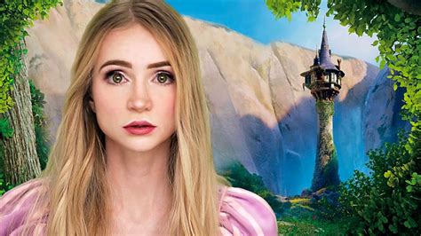 Rapunzel In Real Life Live Action Tangled Youtube
