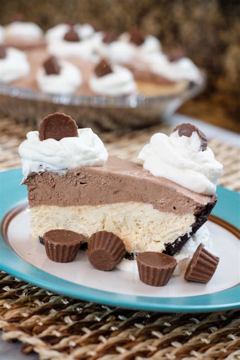 Best Ever Chocolate Peanut Butter No Bake Pie Devour Dinner