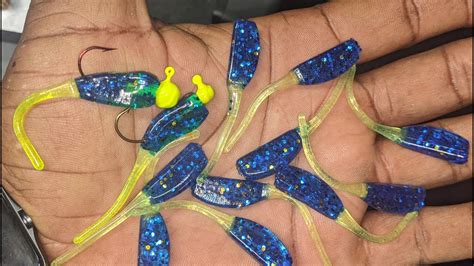 Buying Soft Plastic Crappie Baits Make Your Own Heres How Youtube
