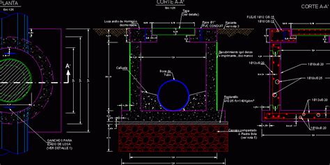 Manhole Dwg Detail For Autocad Designs Cad