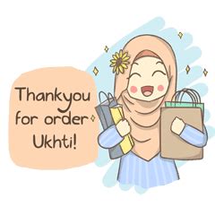 Kartun muslimah hijrah has been published by mawar gambar kartun muslimah olshop via blogger bit ly 2q0j4qb flickr. Azmeela Hijab : Happy Shopping - LINE stickers | LINE STORE