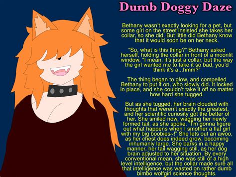 Bethany Tf caption series 3-Dumb Doggy Daze by hoi-imtem on DeviantArt