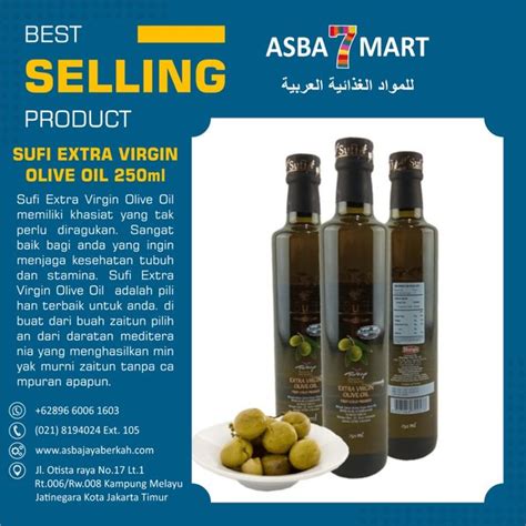 Jual Sufi Extra Virgin Olive Oil 250ml Di Lapak Toko Asba7 Bukalapak