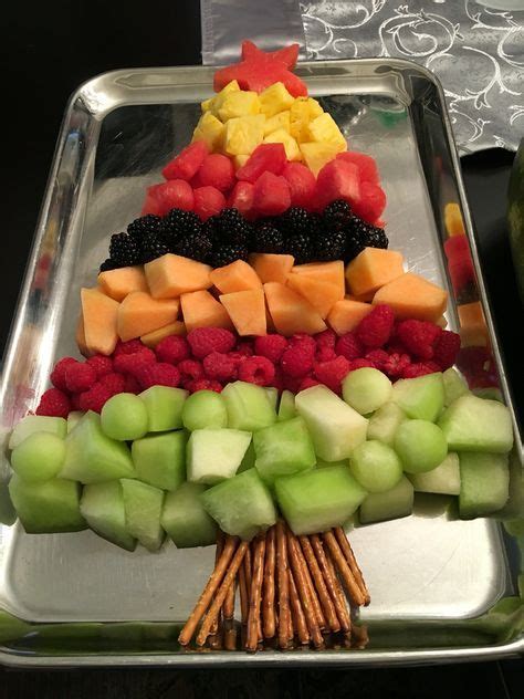It's a customizable party appetizer, and fun, too! Super Fruit Platter Ideas Diy Christmas Trees Ideas ...